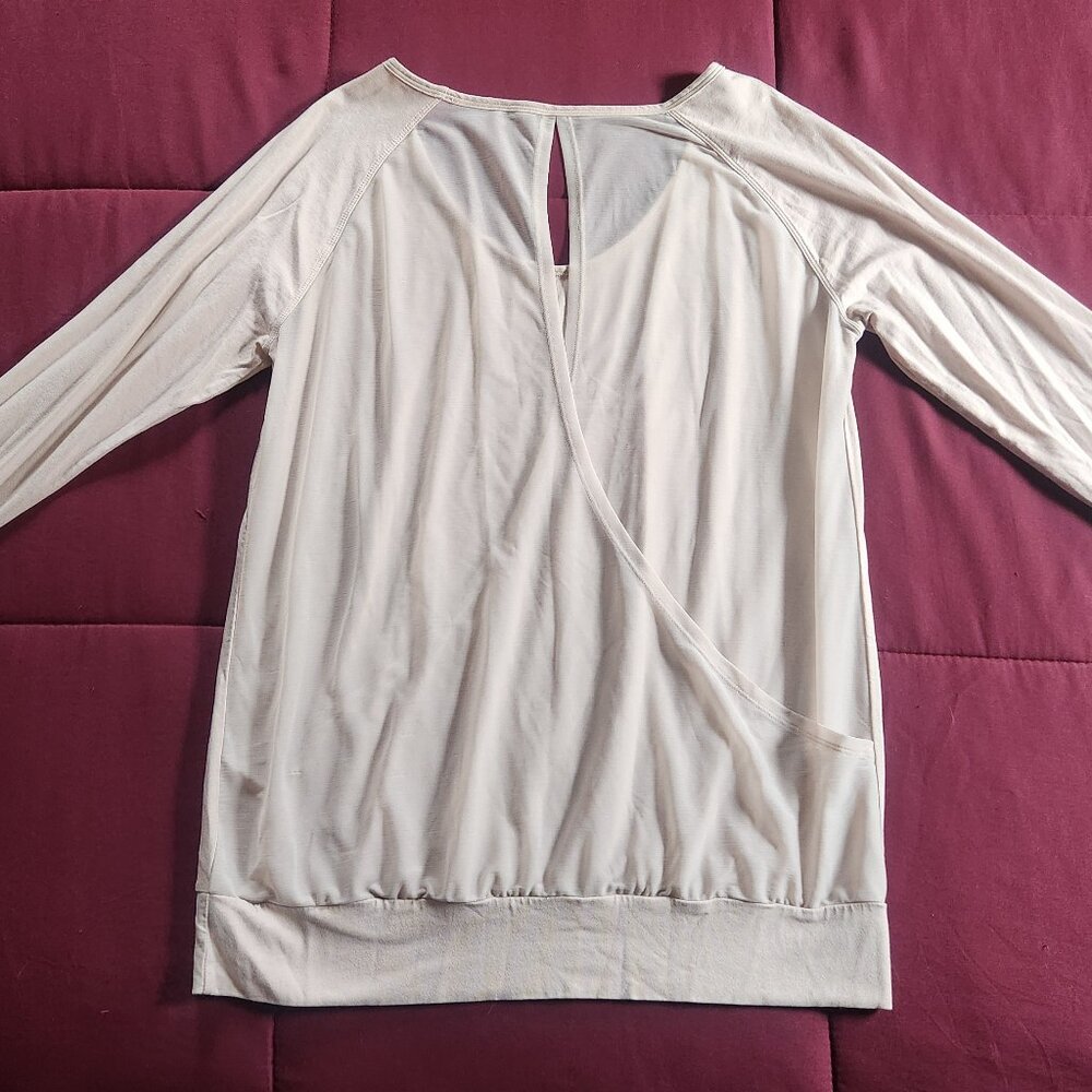 Sheer Long sleeve Blouse